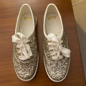 Keds x Kate spade Champion glitter shoes (size 6)